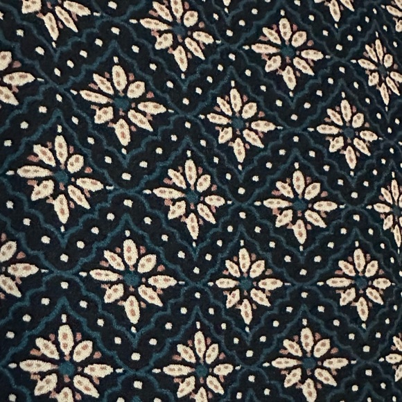 Papermoon teal blue print blouse - Picture 4 of 4